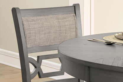 Wrenning - Drm Counter Table Set (Set of 5) - Gray - Hornell Furniture Outlet