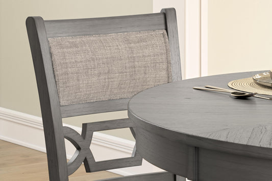 Wrenning - Drm Counter Table Set (Set of 5) - Gray - Hornell Furniture Outlet