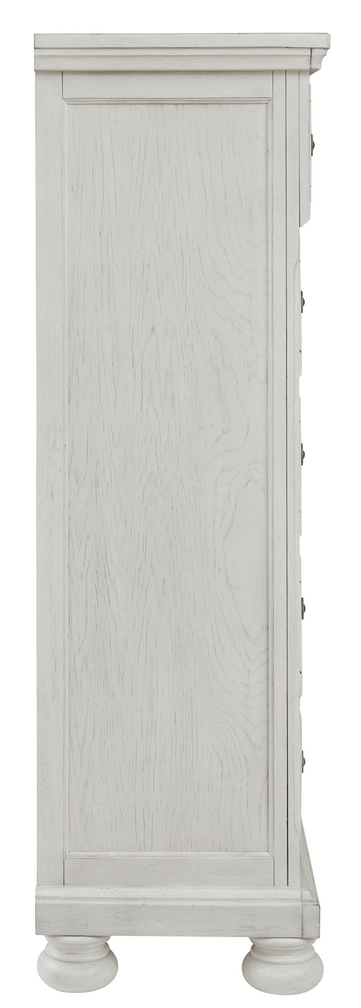 Robbinsdale - Antique White - Five Drawer Chest - Hornell Furniture Outlet