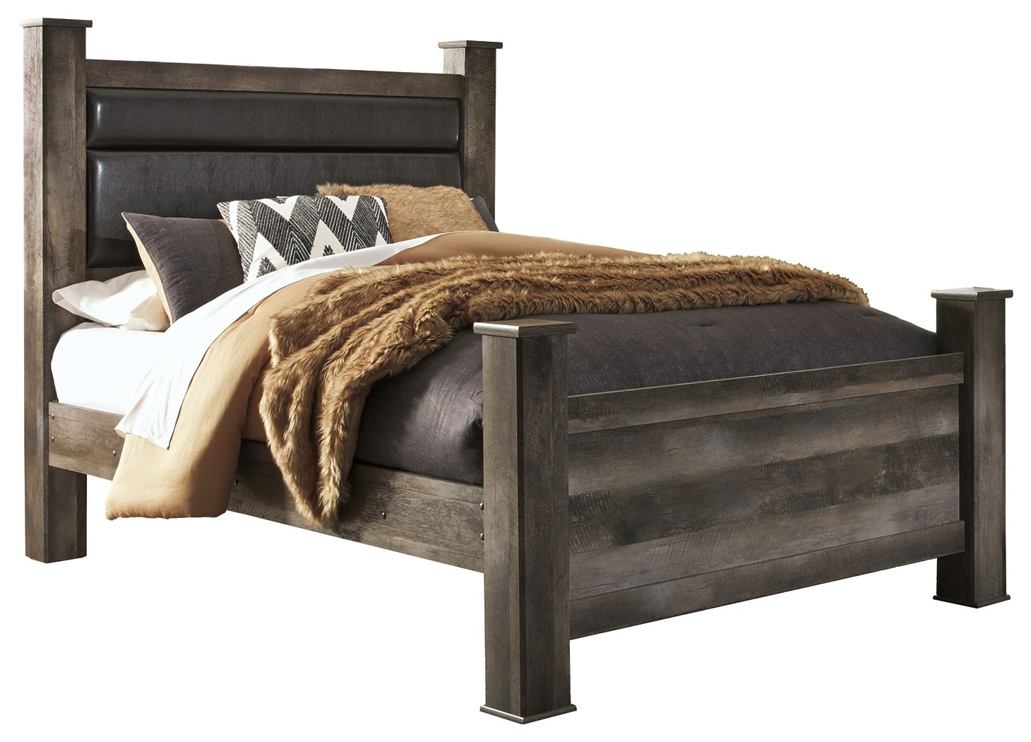 Wynnlow - Poster Bed - Hornell Furniture Outlet