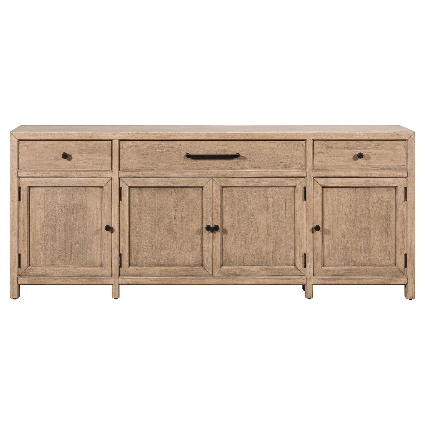 Proximity Place - 82" TV Console - Barley Buff - Hornell Furniture Outlet