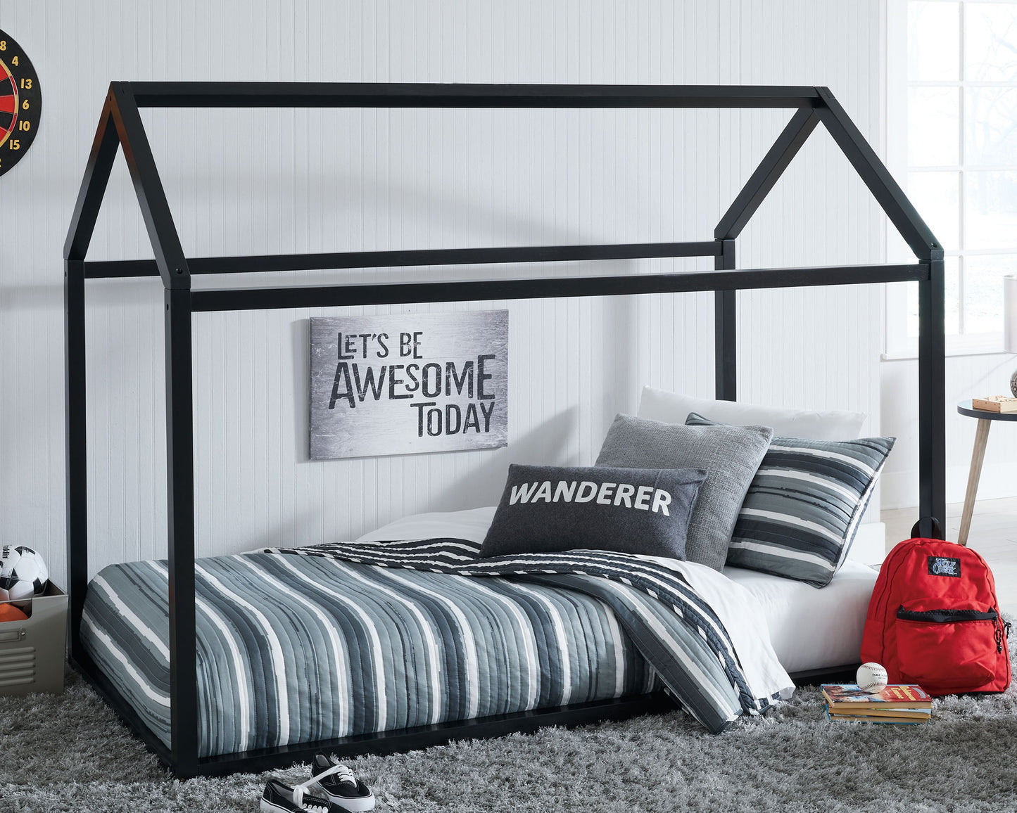 Flannibrook - House Bed Frame - Hornell Furniture Outlet