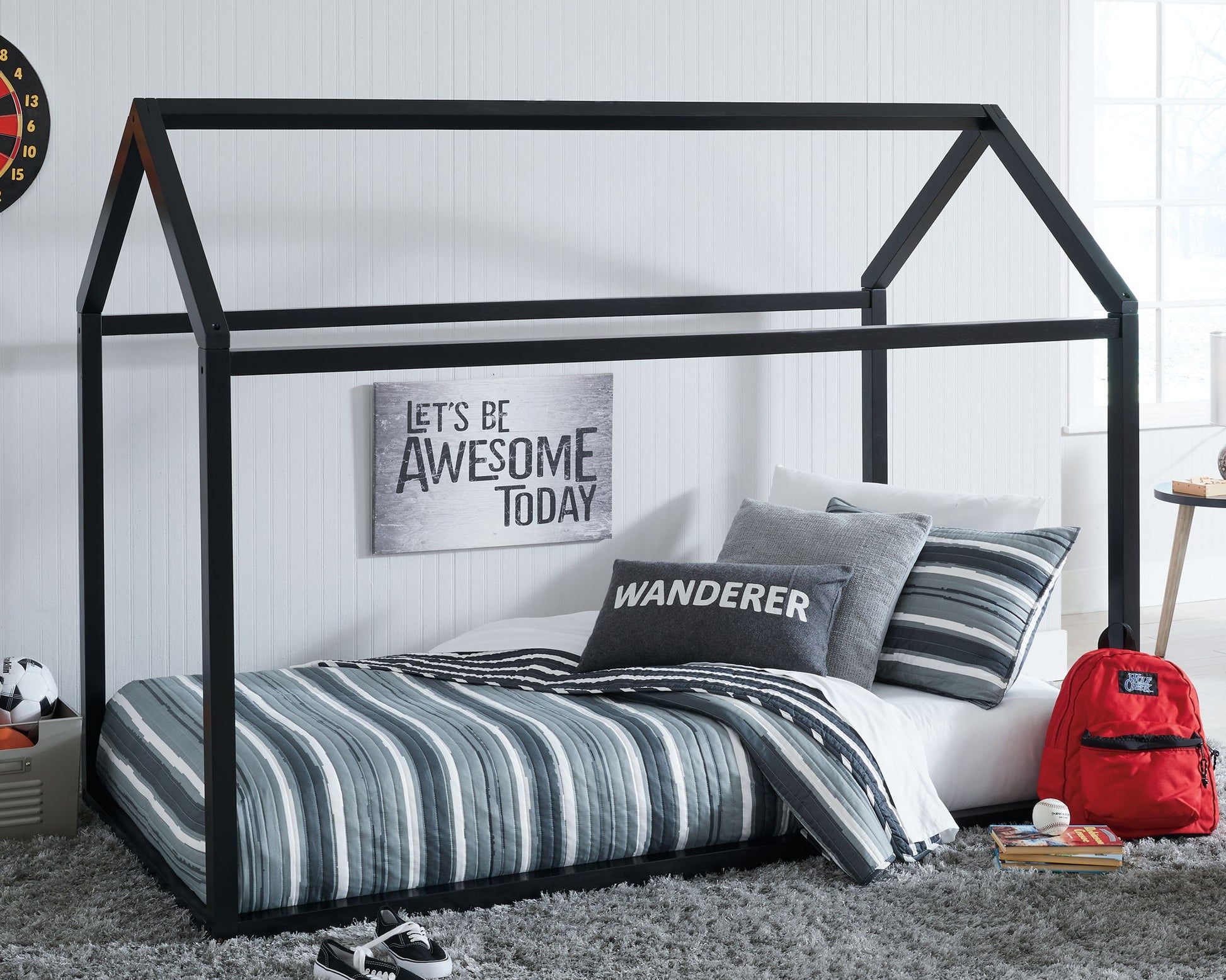 Flannibrook - House Bed Frame - Hornell Furniture Outlet