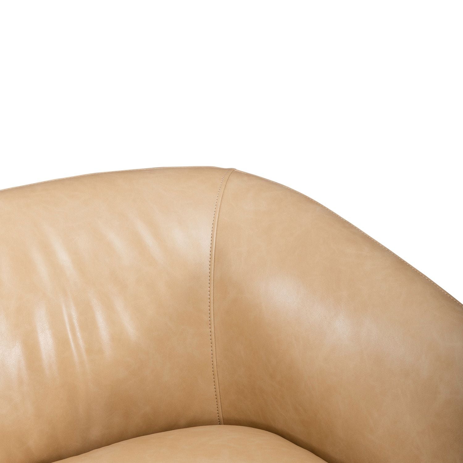 Donovan - Upholstered Swivel Accent Chair - Tan - Hornell Furniture Outlet