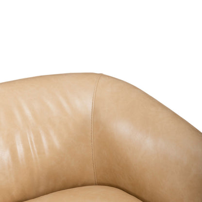 Donovan - Upholstered Swivel Accent Chair - Tan - Hornell Furniture Outlet