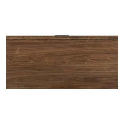 Century Modern - 5 Drawer Chest - Walnut - Hornell Furniture Outlet