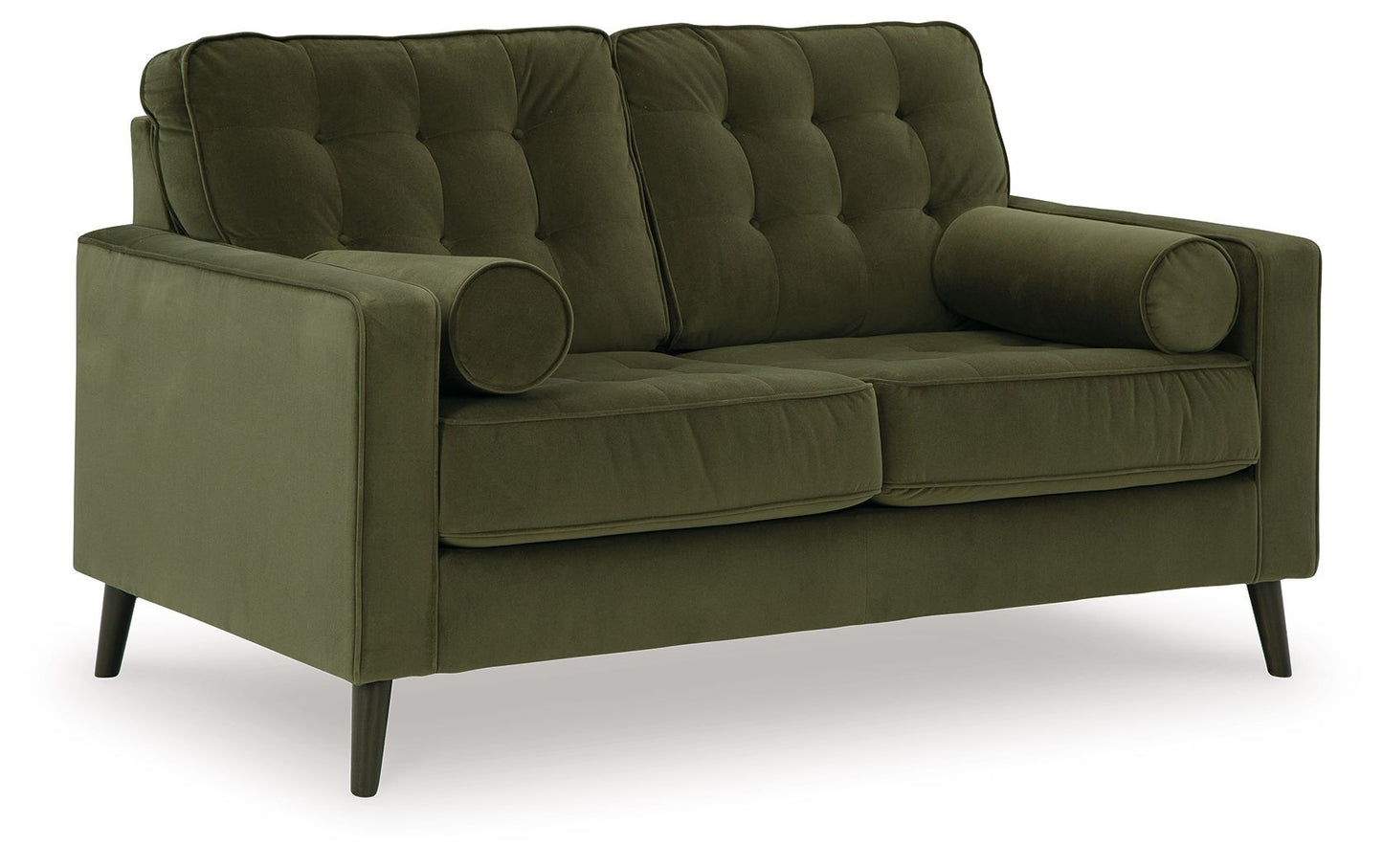 Reveon Lakes - Olive - Loveseat - Hornell Furniture Outlet