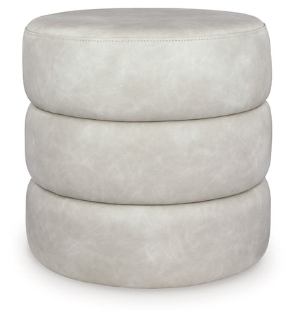 Ummi - Swivel Accent Ottoman - Hornell Furniture Outlet