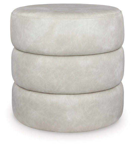 Ummi - Swivel Accent Ottoman - Hornell Furniture Outlet