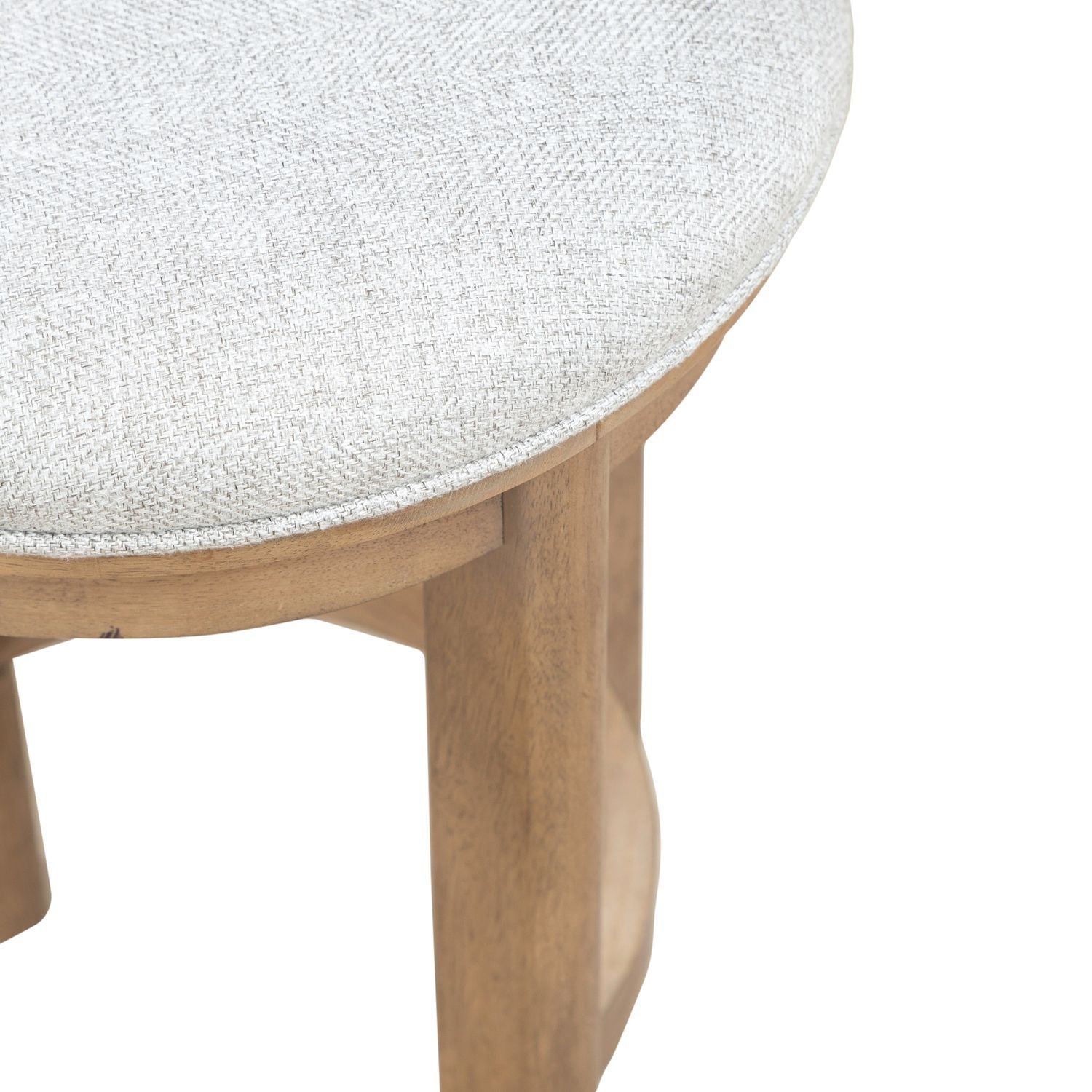 Ballentine - Upholstered Console Stool - Brown - Hornell Furniture Outlet