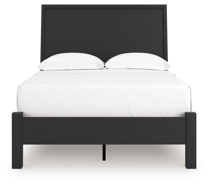 Danziar - Panel Bed With Low Footboard - Hornell Furniture Outlet