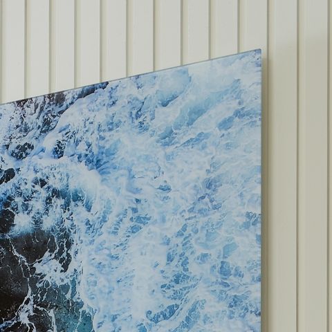 Clemick - Turquoise - Wall Art - Hornell Furniture Outlet
