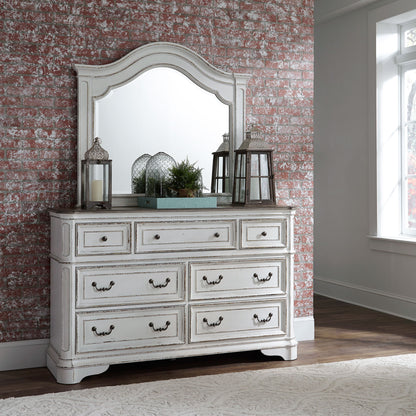 Magnolia Manor - 7 Drawer Dresser - Hornell Furniture Outlet