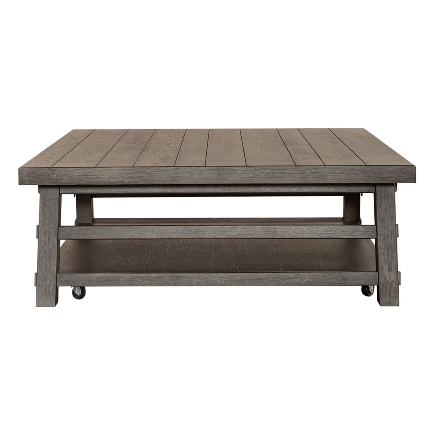 Modern Farmhouse - Oversized Square Cocktail Table - Hornell Furniture Outlet