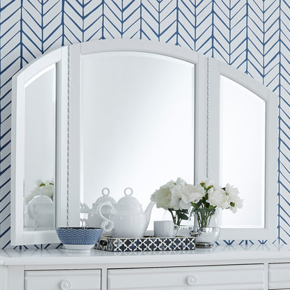 Summer House - Vanity Mirror - White - Hornell Furniture Outlet