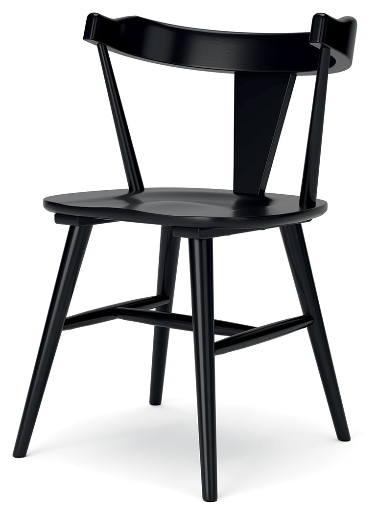 Gretlynn - Black - Dining Room Side Chair (Set of 2) - Hornell Furniture Outlet