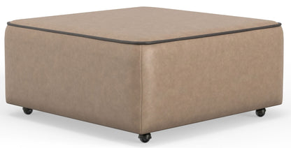 Nico - Castered Cocktail Ottoman - Hornell Furniture Outlet