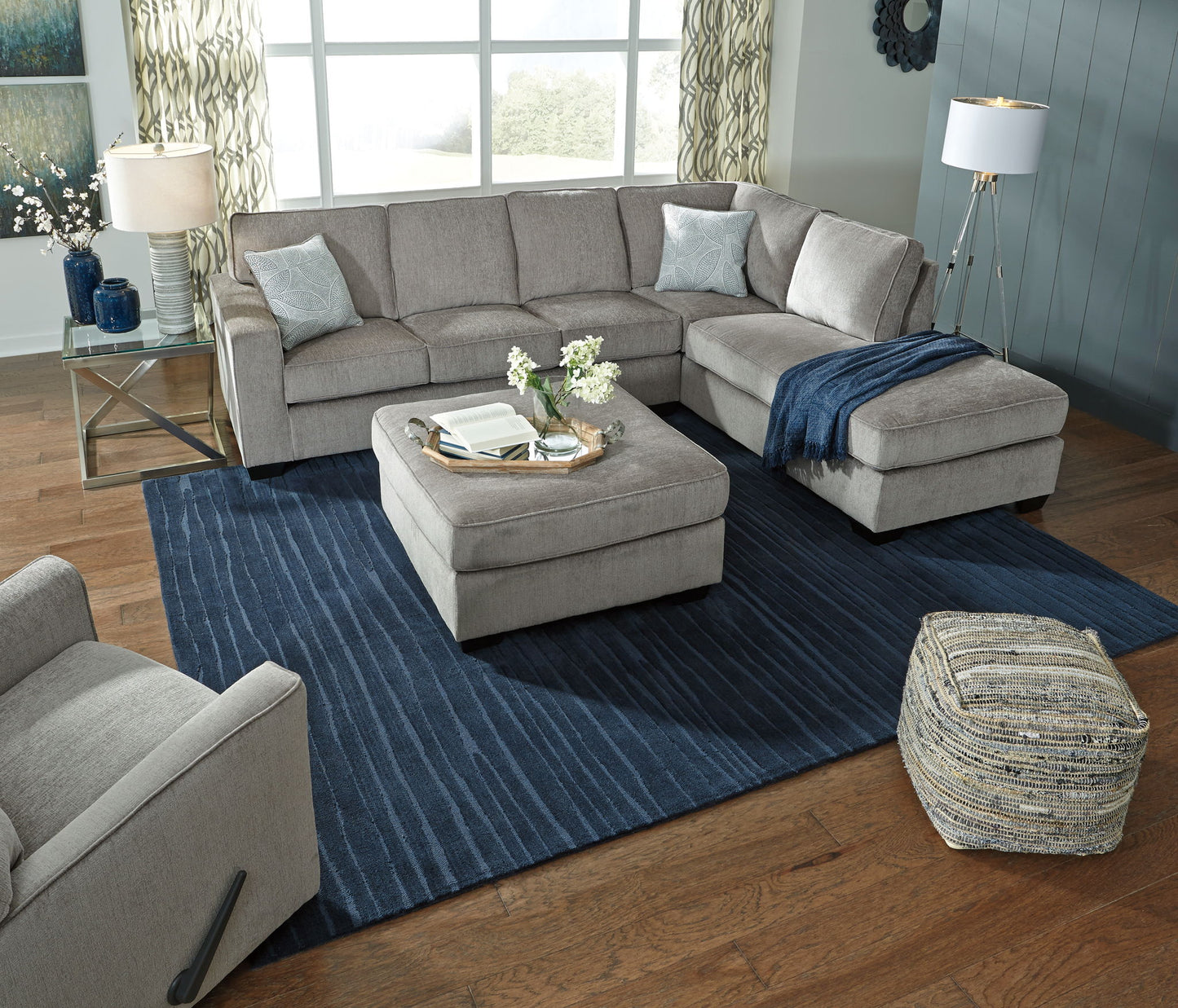 Altari - Accent Ottoman - Hornell Furniture Outlet