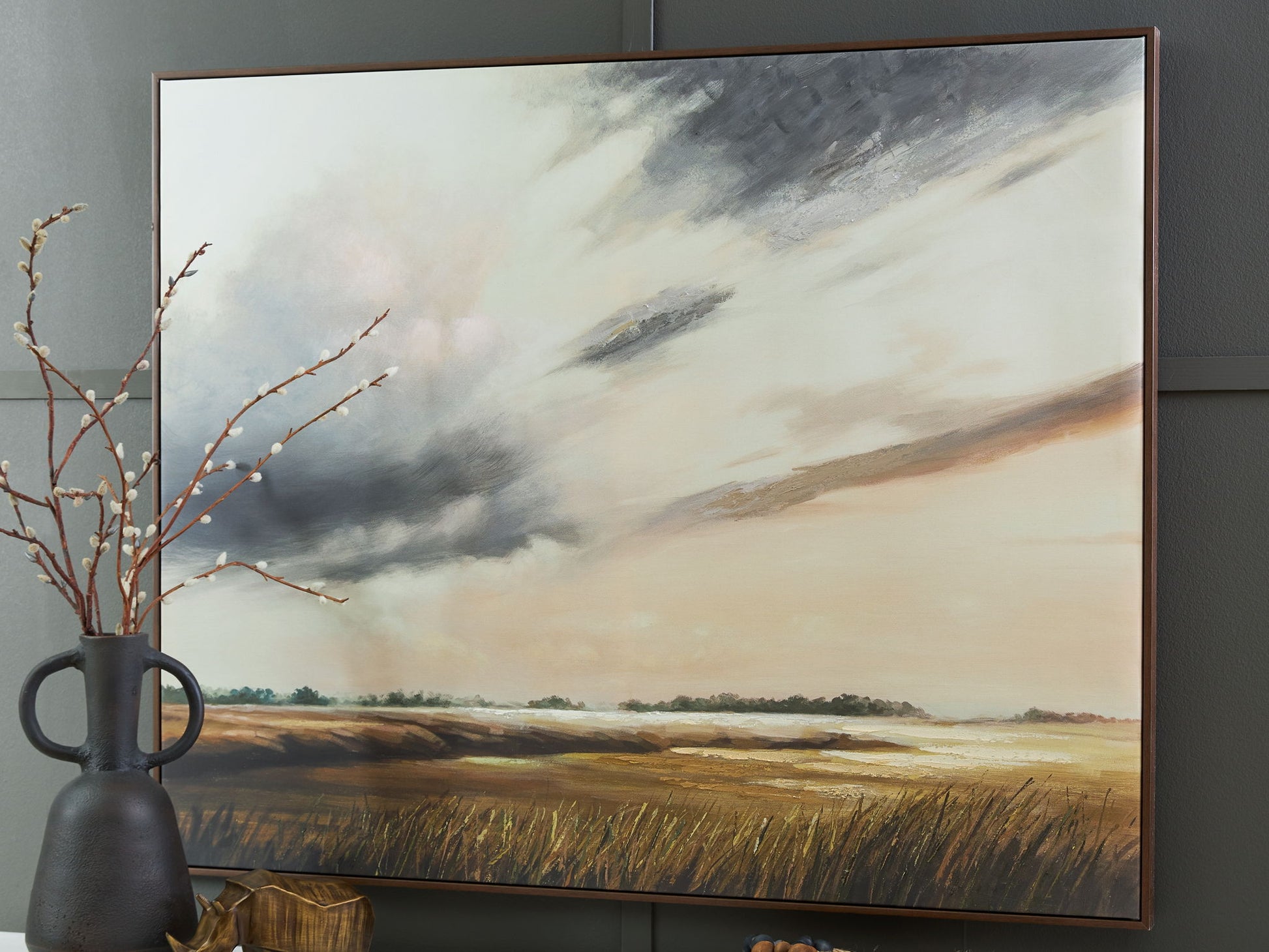Taymen - Multi - Wall Art - Hornell Furniture Outlet