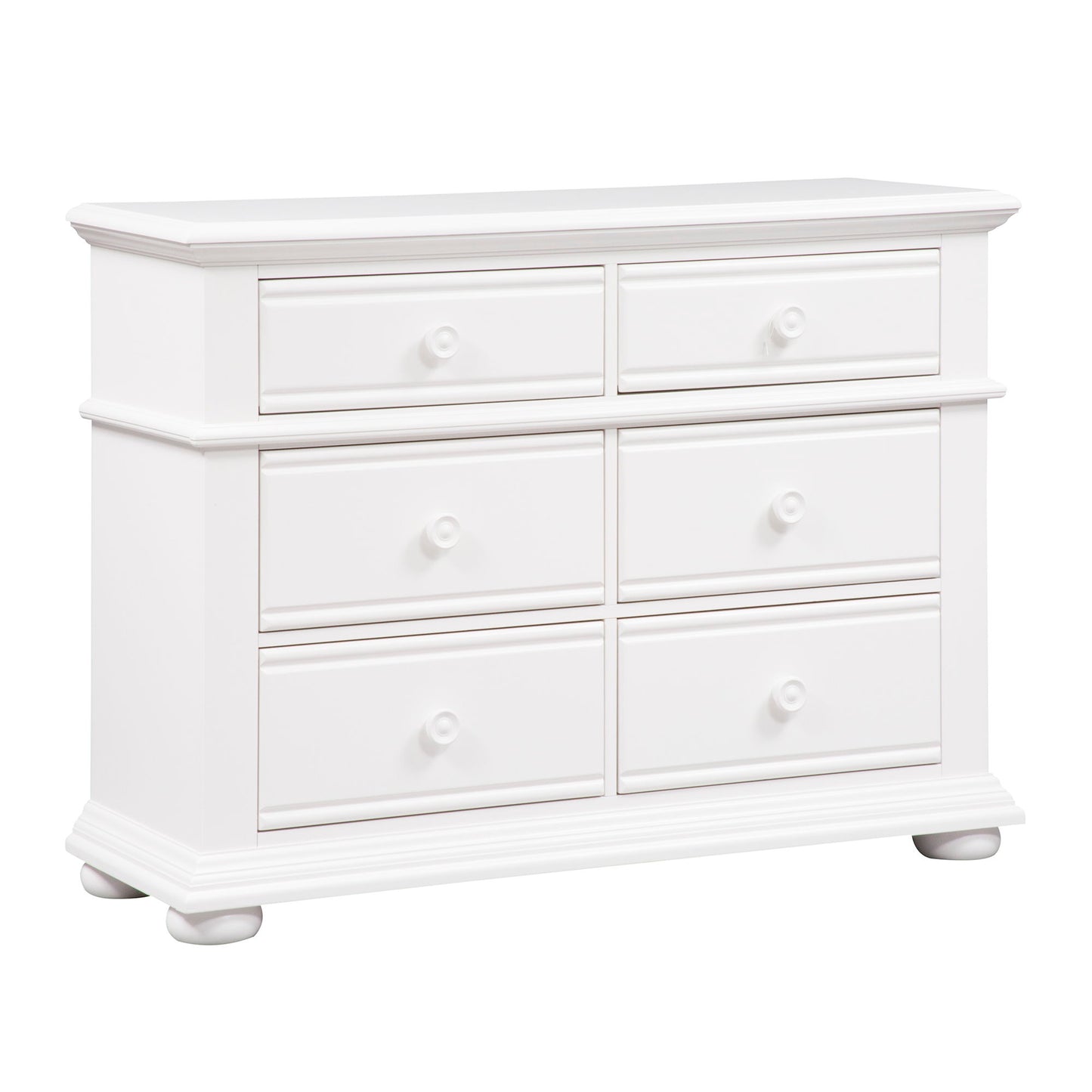 Summer House - 6 Drawer Dresser - White - Hornell Furniture Outlet