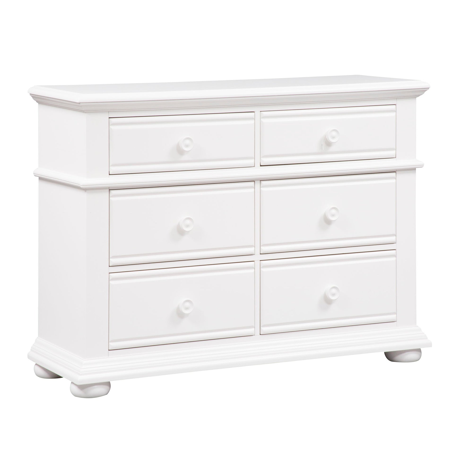 Summer House - 6 Drawer Dresser - White - Hornell Furniture Outlet