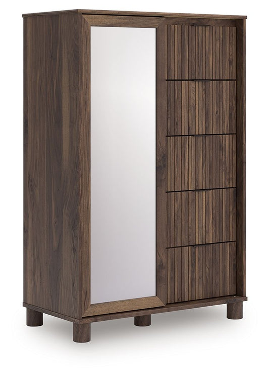 Pamytta - Brown - Dressing Chest - Hornell Furniture Outlet