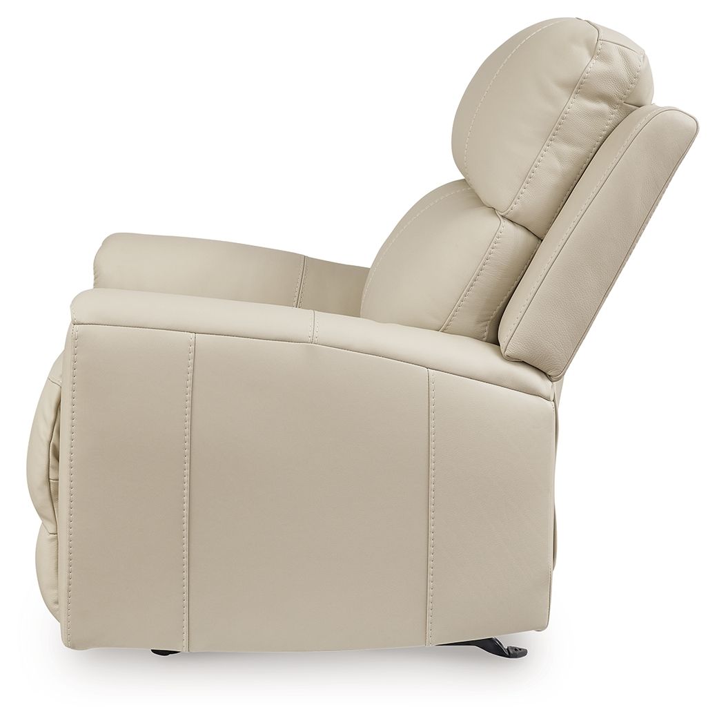 Dahlmoore - Almond - Power Rocker Recliner - Hornell Furniture Outlet