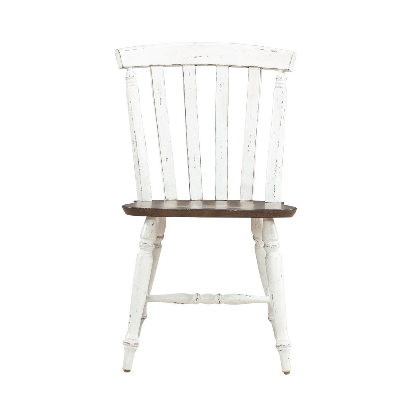 Al Fresco - Slat Back Side Chair (RTA) - White - Hornell Furniture Outlet