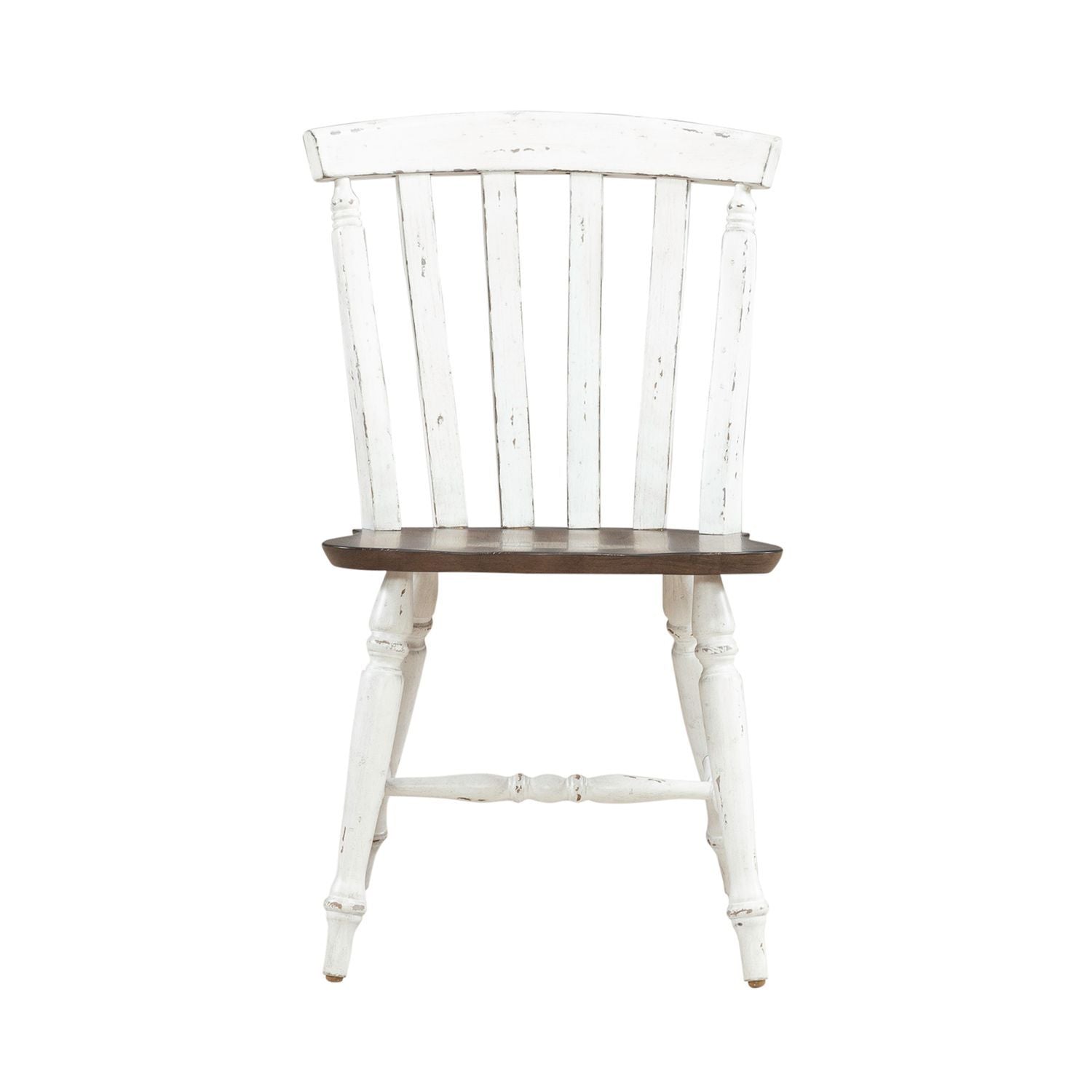Al Fresco - Slat Back Side Chair (RTA) - White - Hornell Furniture Outlet