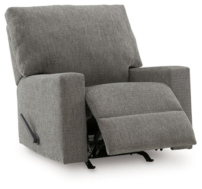 Clarington - Rocker Recliner - Greystone - Hornell Furniture Outlet