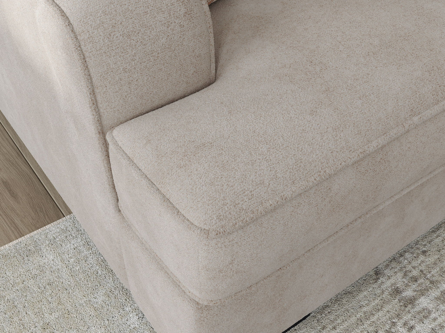 High Profile - Sofa - Taupe - Hornell Furniture Outlet