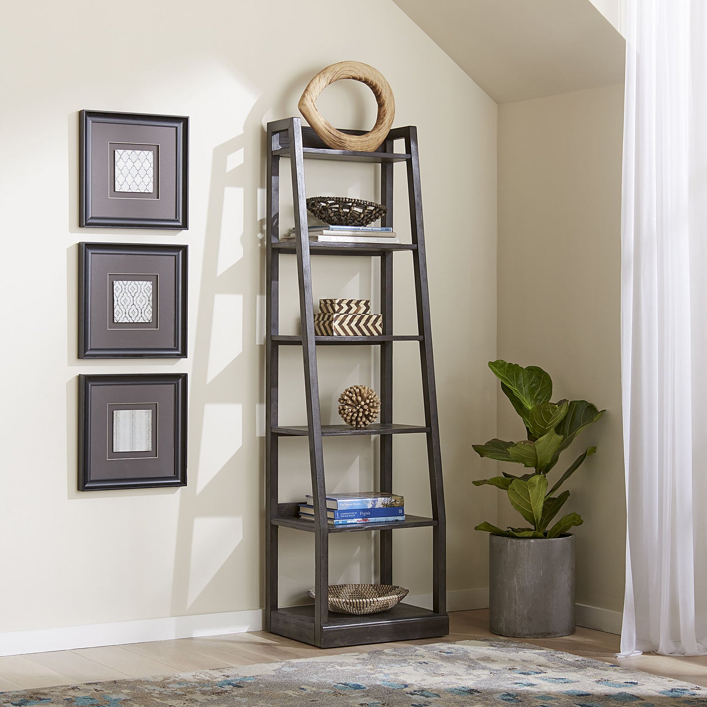 Mill Creek - Wall Pier - Dark Brown - Hornell Furniture Outlet