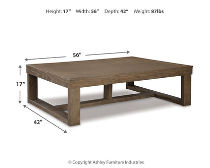 Cariton - Rectangular Cocktail Table - Gray - Hornell Furniture Outlet