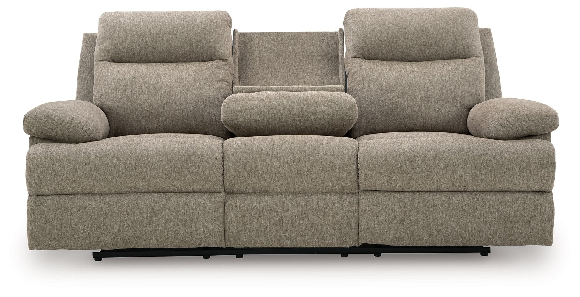 Side - Swipe - Reclining Sofa With Drop Down Table - Hornell Furniture Outlet