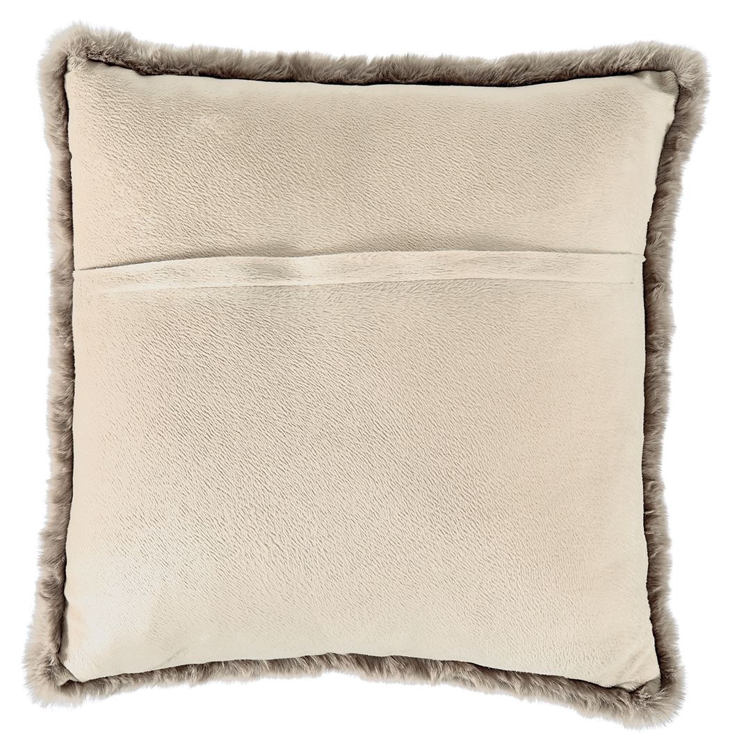 Gariland - Faux Fur Pillow - Hornell Furniture Outlet