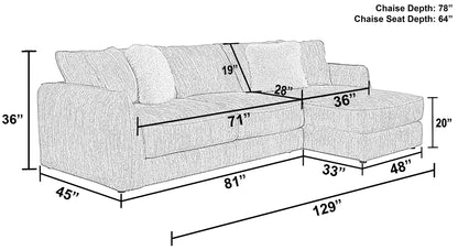Bucktown - Sectional Sofa - Hornell Furniture Outlet