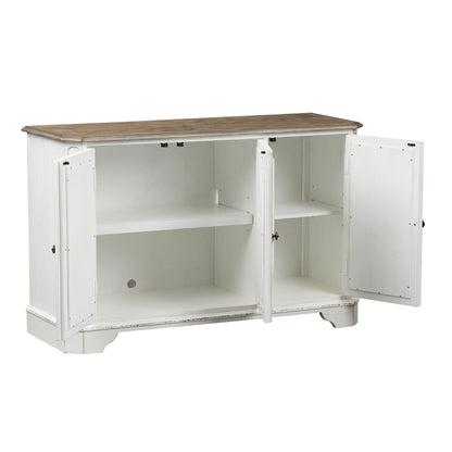 Magnolia Manor - Hall Console - White - Hornell Furniture Outlet
