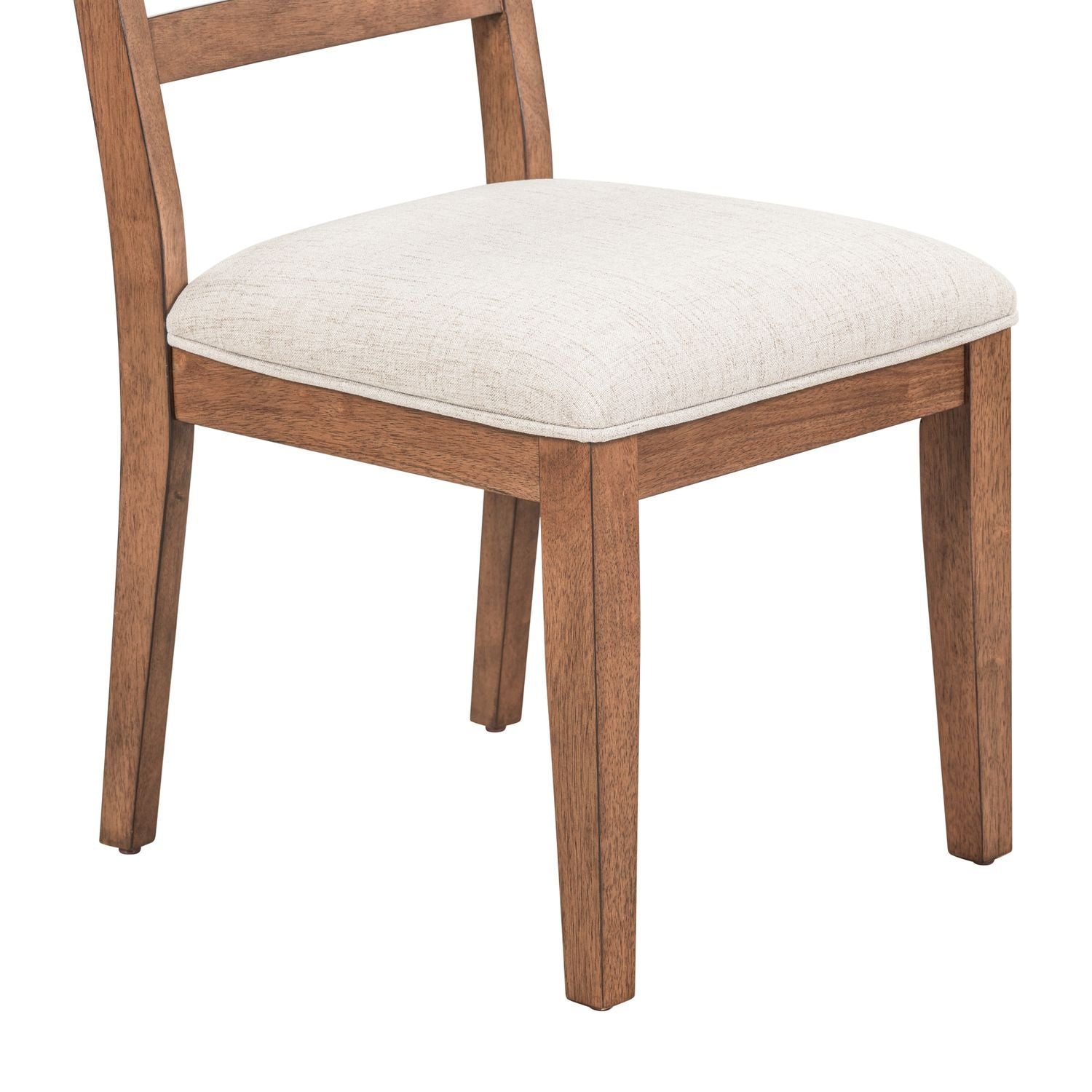 Harmony - Panel Back Side Chair (RTA) - Brownstone - Hornell Furniture Outlet