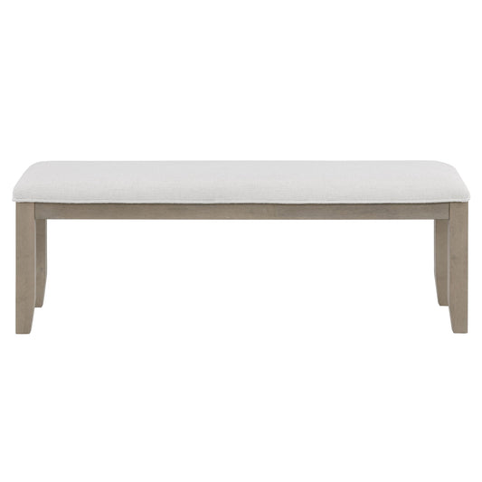 Lily - Bench - Gray - Hornell Furniture Outlet