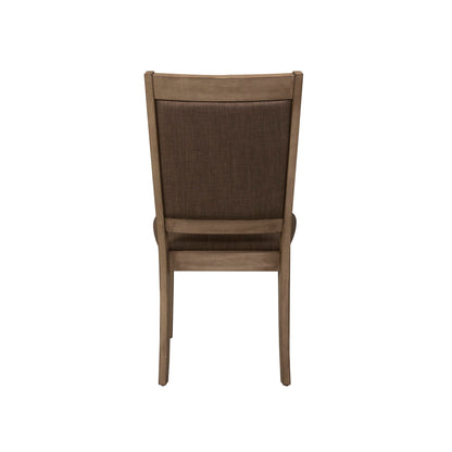 Sun Valley - Upholstered Side Chair - Light Brown - Hornell Furniture Outlet