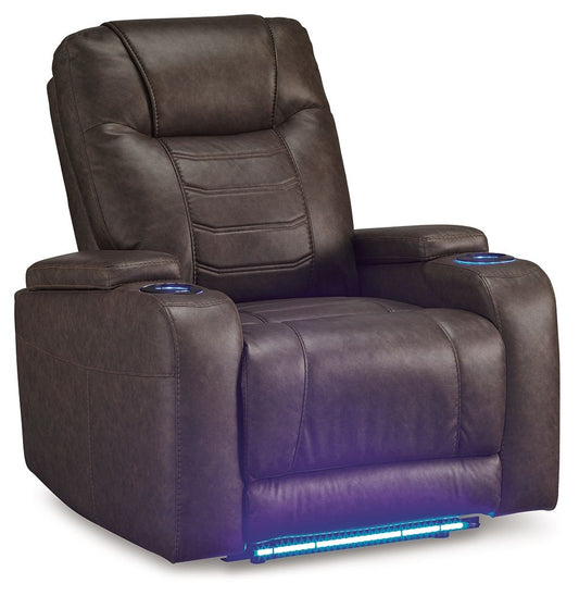 Schooner Rocks - Power Recliner / Adj Headrest - Hornell Furniture Outlet