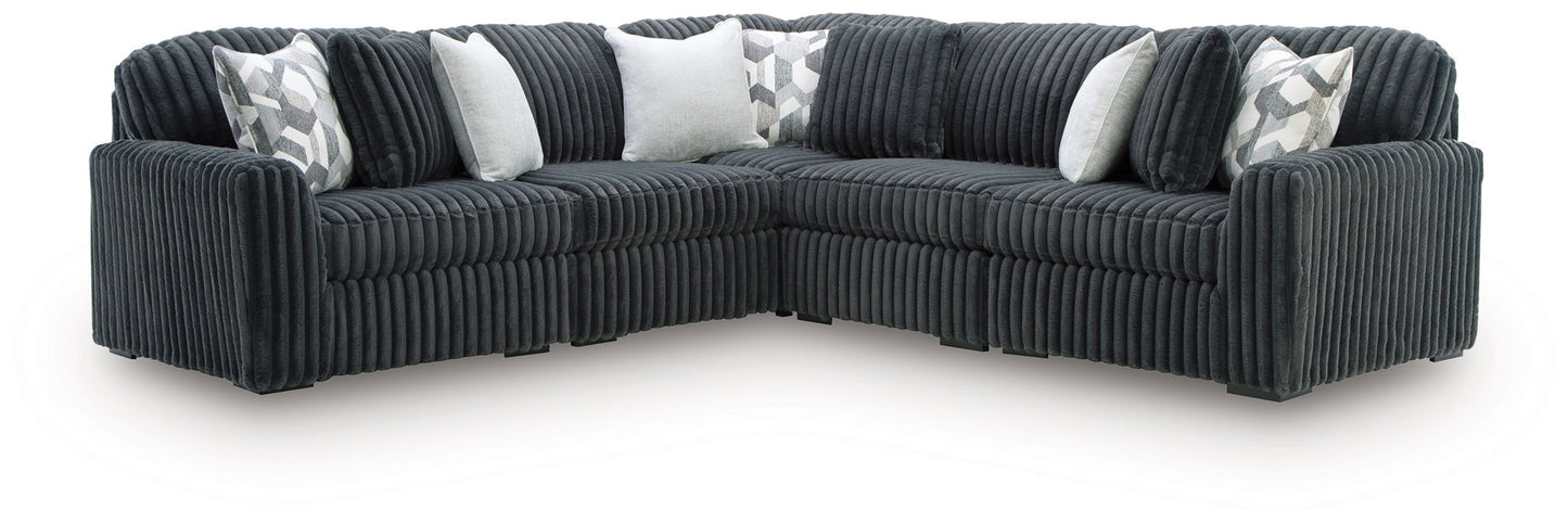 Midnight - Madness - Sectional - Hornell Furniture Outlet