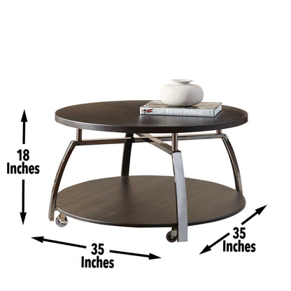 Coham - Cocktail Table - Brown - Hornell Furniture Outlet