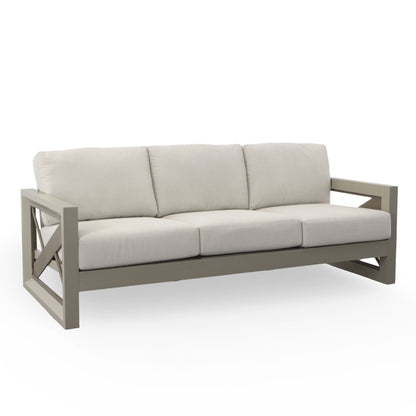 Dalilah - Patio Sofa - Gray - Hornell Furniture Outlet