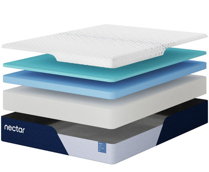 Nectar Classic Memory Foam 5.1 - Mattress - Hornell Furniture Outlet