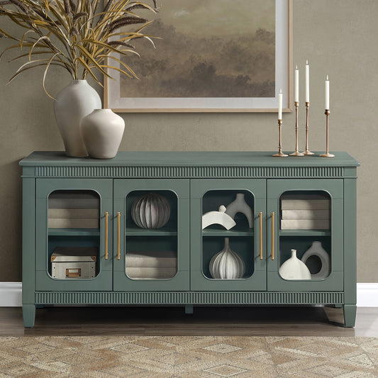 Preston - Server - Green - Hornell Furniture Outlet