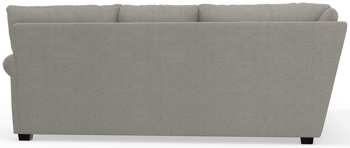 Livingston - Sectional With Comfort Coil Seating And Accent Pillows Included - Hornell Furniture Outlet