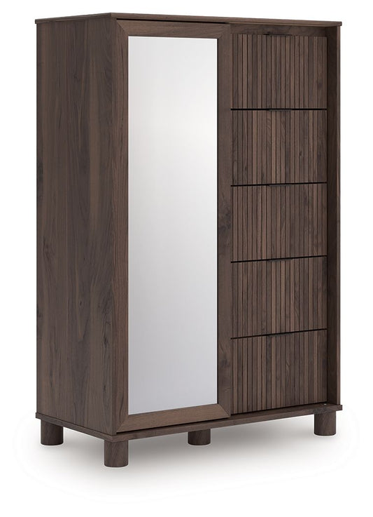 Pamytta - Dressing Chest - Brown - Hornell Furniture Outlet