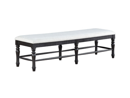 Odessa - Dining Bench - Black - Hornell Furniture Outlet