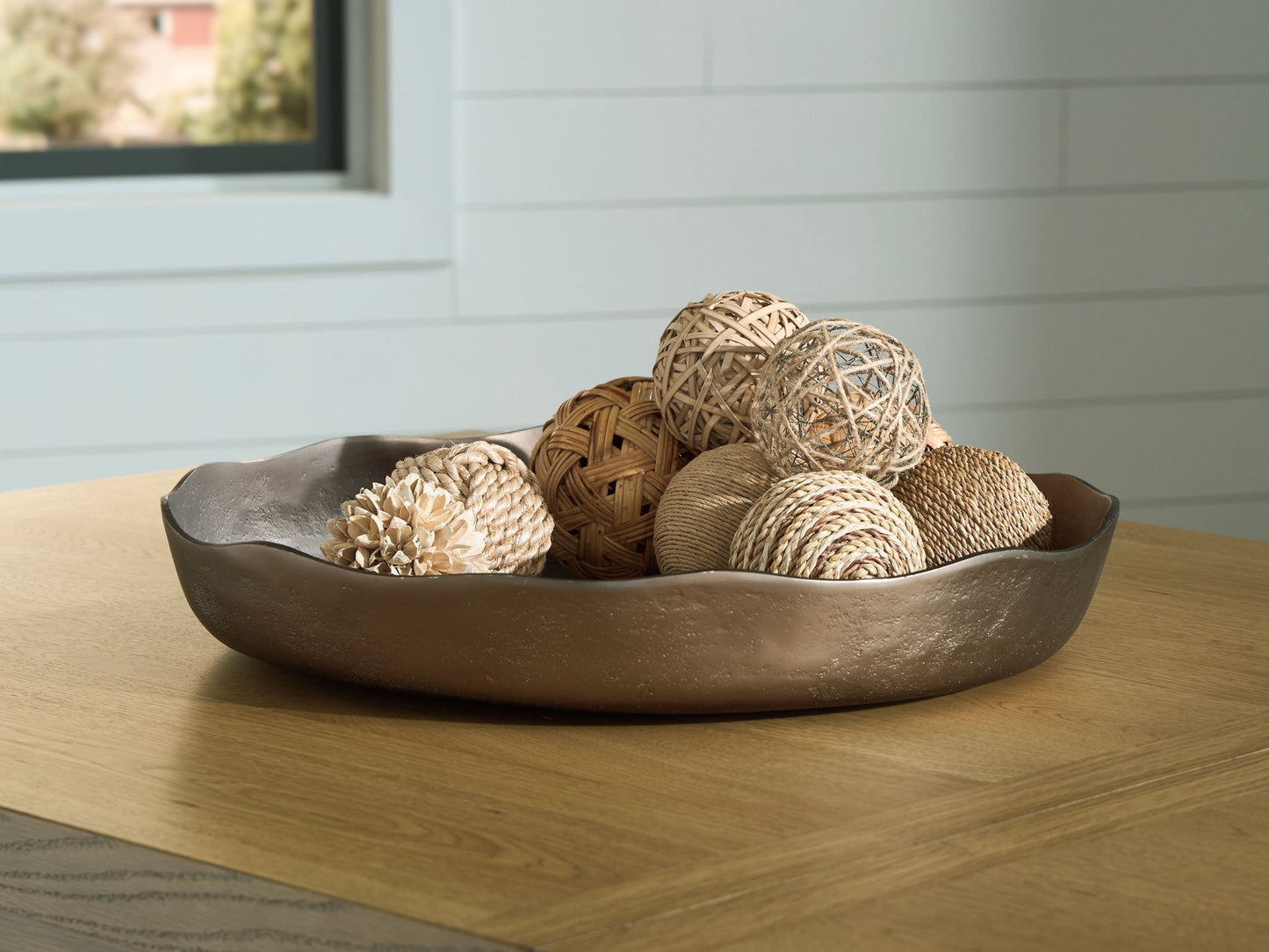 Wallmen - Champagne Gold Finish - Tray - Hornell Furniture Outlet